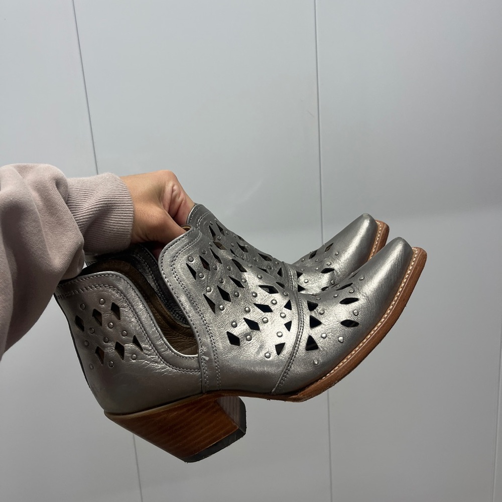Ariat Metallic Ankle Booties
